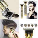 Máquina de cortar cabelo barbeiro profissional dragão elétrica bateria recarregável - Big Stocks