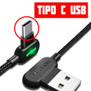 Carregador para iPhone - USB C - Micro-USB | Cabo Titã™ - Big Stocks