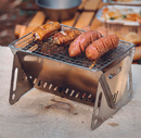 Churrasqueira Portátil InoxGrill [AÇO INOXIDÁVEL] - Big Stocks