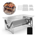 Churrasqueira Portátil InoxGrill [AÇO INOXIDÁVEL] - Big Stocks