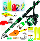 Kit Profissional de Pesca ProFish [MAIS DE 100 PEÇAS] - Big Stocks
