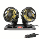 Ventilador Duplo Automotivo 360° [ULTRA POTENTE] - Big Stocks