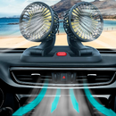Ventilador Duplo Automotivo 360° [ULTRA POTENTE] - Big Stocks