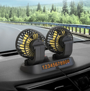 Ventilador Duplo Automotivo 360° [ULTRA POTENTE] - Big Stocks
