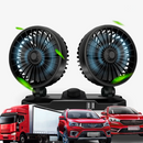 Ventilador Duplo Automotivo 360° [ULTRA POTENTE] - Big Stocks