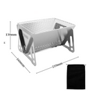 Churrasqueira Portátil InoxGrill [AÇO INOXIDÁVEL] - Big Stocks