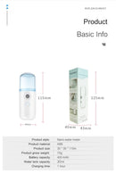 Mini Vaporizador Pulverizador Spray P/ Higienização Nanomist - Big Stocks