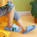 Chinelo Infantil Anti-Derrapante Dino Crocks - Big Stocks