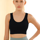 3 Items Seamless Bra, Push Up Sports Top, Women's Lingerie, Polyester, Breathable, Comfortable - Big Stocks