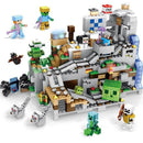 Bloco de Montar Minecraft - Modelo Caverna da Montanha - Big Stocks