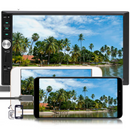 Central Multimídia Universal 7 Polegadas Wifi Gps Mp5 Bluetooth - EasyCar - Big Stocks
