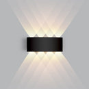 Lâmpada de parede led, à prova d'água, de alumínio, excelente para iluminação de jardim, para decoração de interiores, quarto, sala de estar e escadas. - Big Stocks