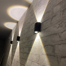 Lâmpada de parede led, à prova d'água, de alumínio, excelente para iluminação de jardim, para decoração de interiores, quarto, sala de estar e escadas. - Big Stocks
