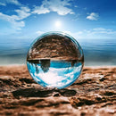 Bola de Cristal Vidro Transparente  -  Sorte Bola Decoração - Big Stocks