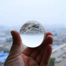 Bola de Cristal Vidro Transparente  -  Sorte Bola Decoração - Big Stocks