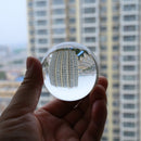 Bola de Cristal Vidro Transparente  -  Sorte Bola Decoração - Big Stocks