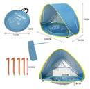 Barraca Bebê com Proteção UV - Tenda Kids - Big Stocks