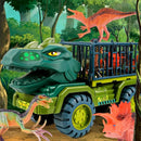 Carrinho Dinossauro Rex + Brinde (12 Dinossauros) - Big Stocks