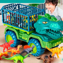 Carrinho Dinossauro Rex + Brinde (12 Dinossauros) - Big Stocks